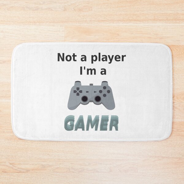 Item preview, im not a player im a gamer funny gaming quote saying for gamers designed and sold by mikrocosmox.