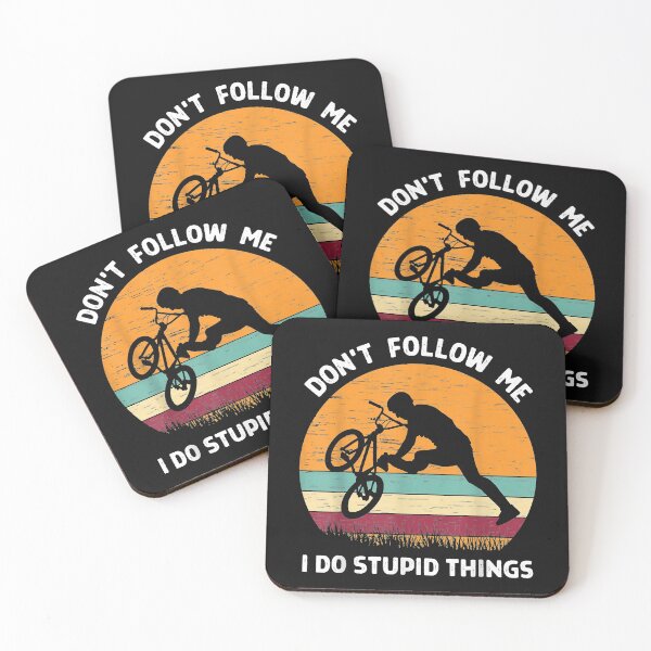 Item preview, Dont Follow Me, I Do Stupid Things | Biker Grandson Funny Gift  | Gift Idea  | Gift For Grandma | Gift For Grandpa | Gift For Son | Gift For Grandson designed and sold by LanPhan.
