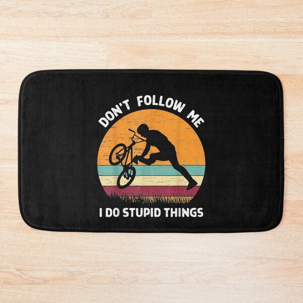 Item preview, Dont Follow Me, I Do Stupid Things | Biker Grandson Funny Gift  | Gift Idea  | Gift For Grandma | Gift For Grandpa | Gift For Son | Gift For Grandson designed and sold by LanPhan.