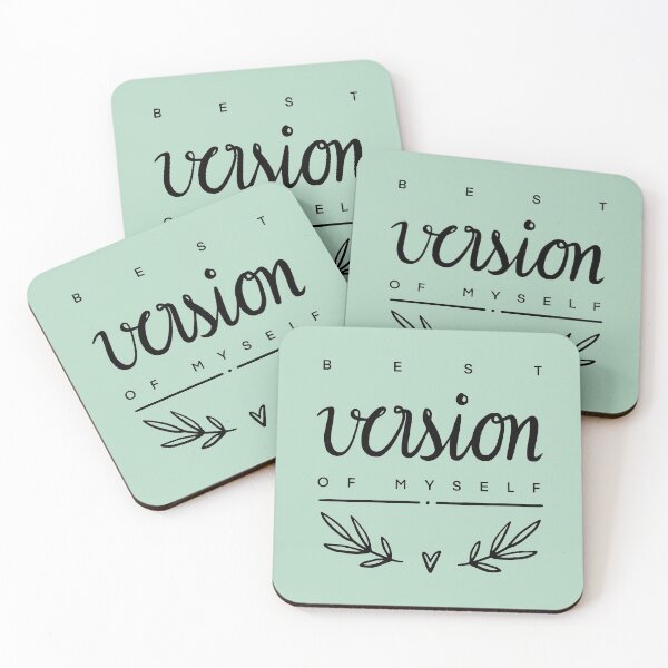 Item preview, Best version of myself - black designed and sold by Clara Tiefenthaler.
