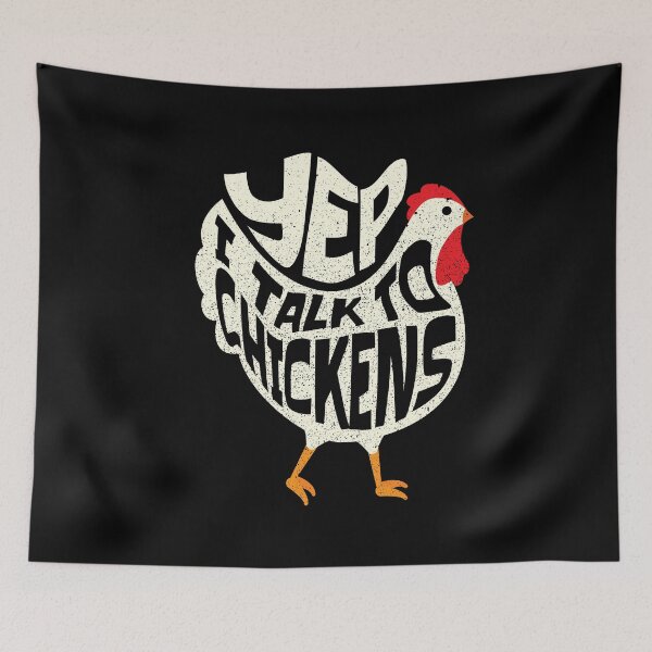 Item preview, Yep I talk to Chickens designed and sold by Hananiah Merch.