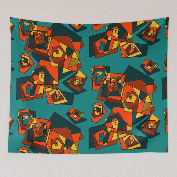 Item preview, Abstract Flowers designed and sold by Moodyworks.