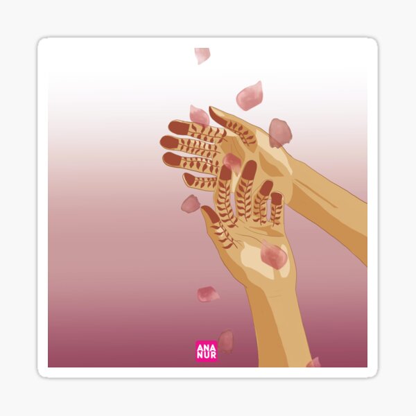 Henna. Sticker