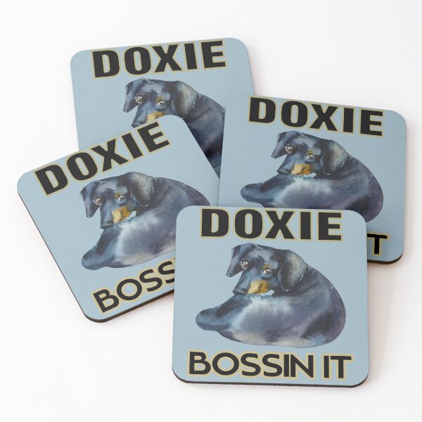 Item preview, doxy dog bossin it fur baby dog lover designed and sold by toastygoat.