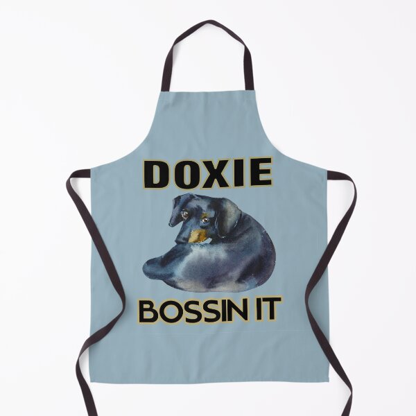 Item preview, doxy dog bossin it fur baby dog lover designed and sold by toastygoat.