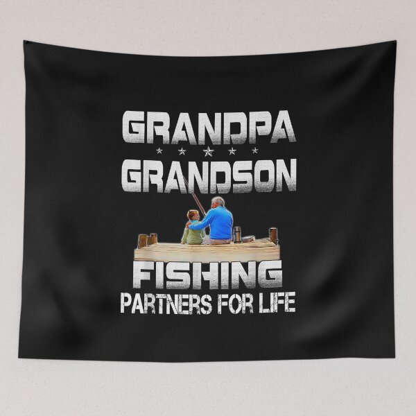 Item preview, Grandpa And Grandson Fishing Partner For Life | Gift Idea  | Gift For Grandma | Gift For Grandpa | Gift For Son | Gift For Grandson designed and sold by LanPhan.