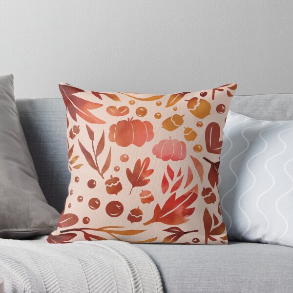 Item preview, Autumn Forest - Beautiful Watercolor Fall Floral Pattern designed and sold by TheRainbowRoom.