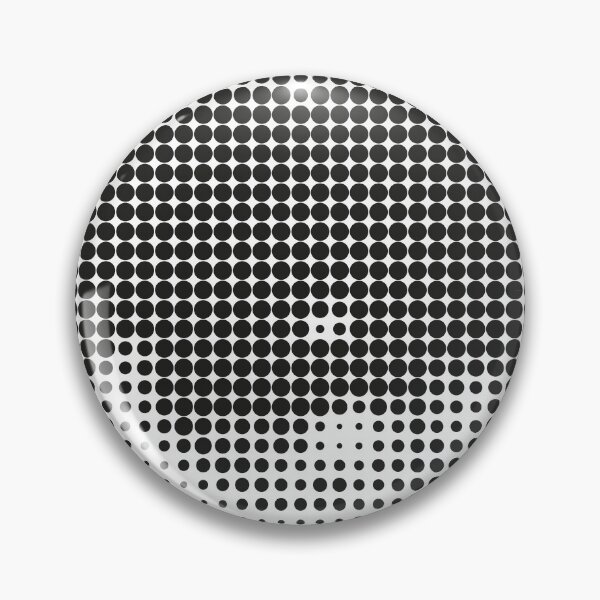 Artikelvorschau, Schau mir in die Augen #1 Monochromes Raster. Mittlere Punkte. entworfen und verkauft von in-vectors.