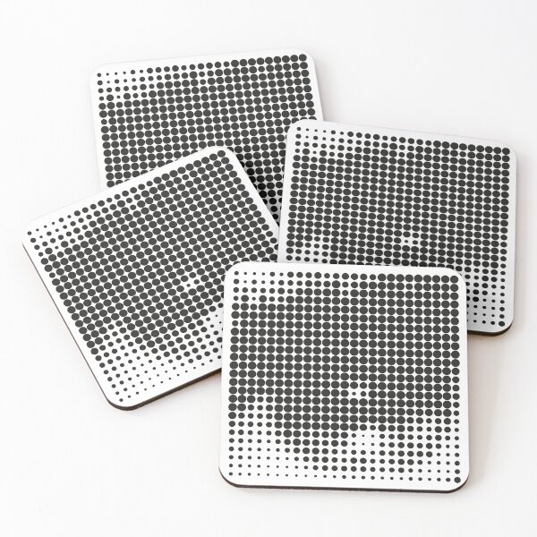 Item preview, Look me in the eye #1 Monochrome Raster. Medium Dots. designed and sold by in-vectors.