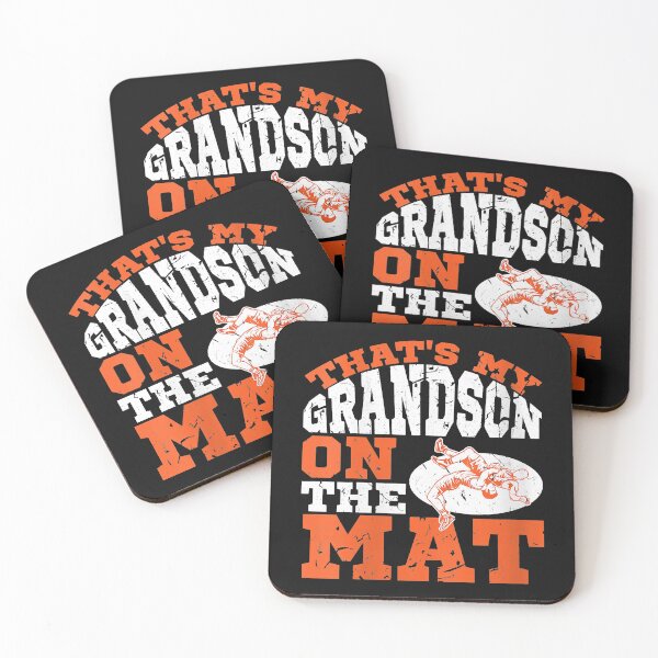 Item preview, That's My Grandson On The Mat | Gift Idea  | Gift For Grandma | Gift For Grandpa | Gift For Son | Gift For Grandson designed and sold by LanPhan.