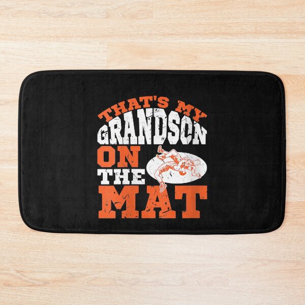 Item preview, That's My Grandson On The Mat | Gift Idea  | Gift For Grandma | Gift For Grandpa | Gift For Son | Gift For Grandson designed and sold by LanPhan.
