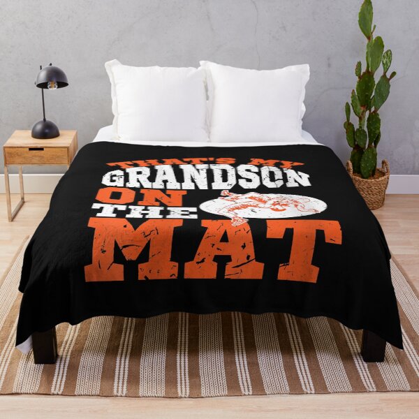 Item preview, That's My Grandson On The Mat | Gift Idea  | Gift For Grandma | Gift For Grandpa | Gift For Son | Gift For Grandson designed and sold by LanPhan.