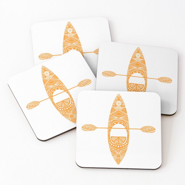 Item preview, Colorful KAYAK--Orange and white designed and sold by conklinephotos.