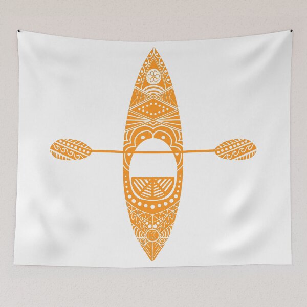 Item preview, Colorful KAYAK--Orange and white designed and sold by conklinephotos.