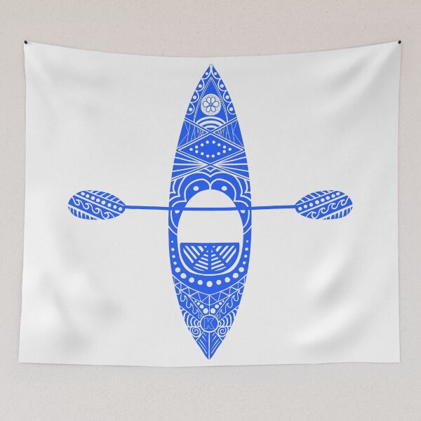 Item preview, Colorful KAYAK--Blue and white designed and sold by conklinephotos.