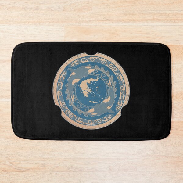 Item preview, Map of Greece designed and sold by NicGrayGraphic.