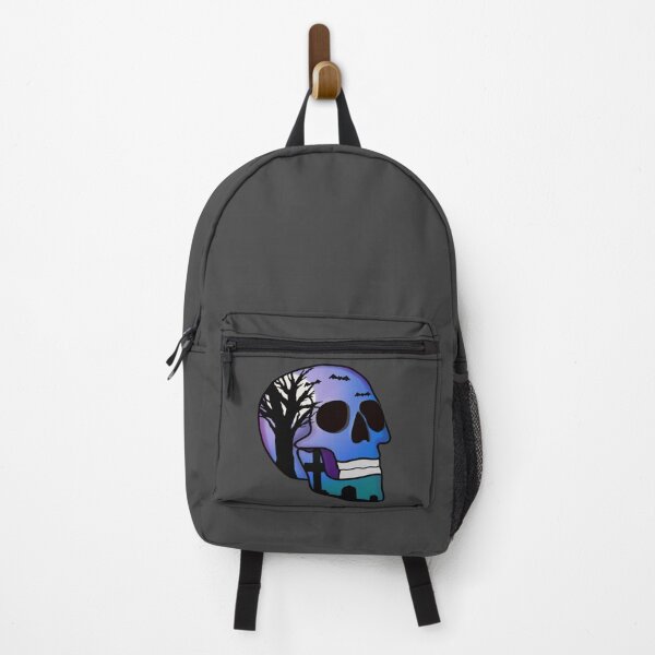 Item preview, Spooky skull head designed and sold by scrambledpegs.