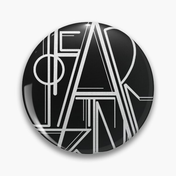 Item preview, Fear Not text Triangle geometric shape  wall art expressionalism minimalist  minimalism art designed and sold by SILVERAPPLE.