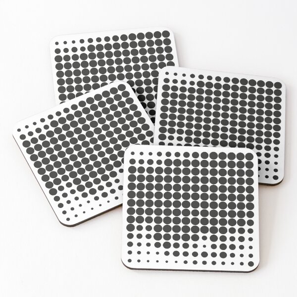 Item preview, Look me in the eye #1 Monochrome Raster. Large Dots. designed and sold by in-vectors.