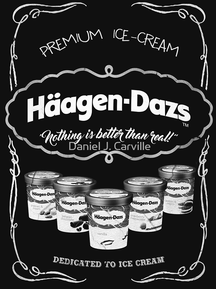 Vintage 80s Sweatshirt HAAGEN-DAZS Ice Cream Shoppes Crew