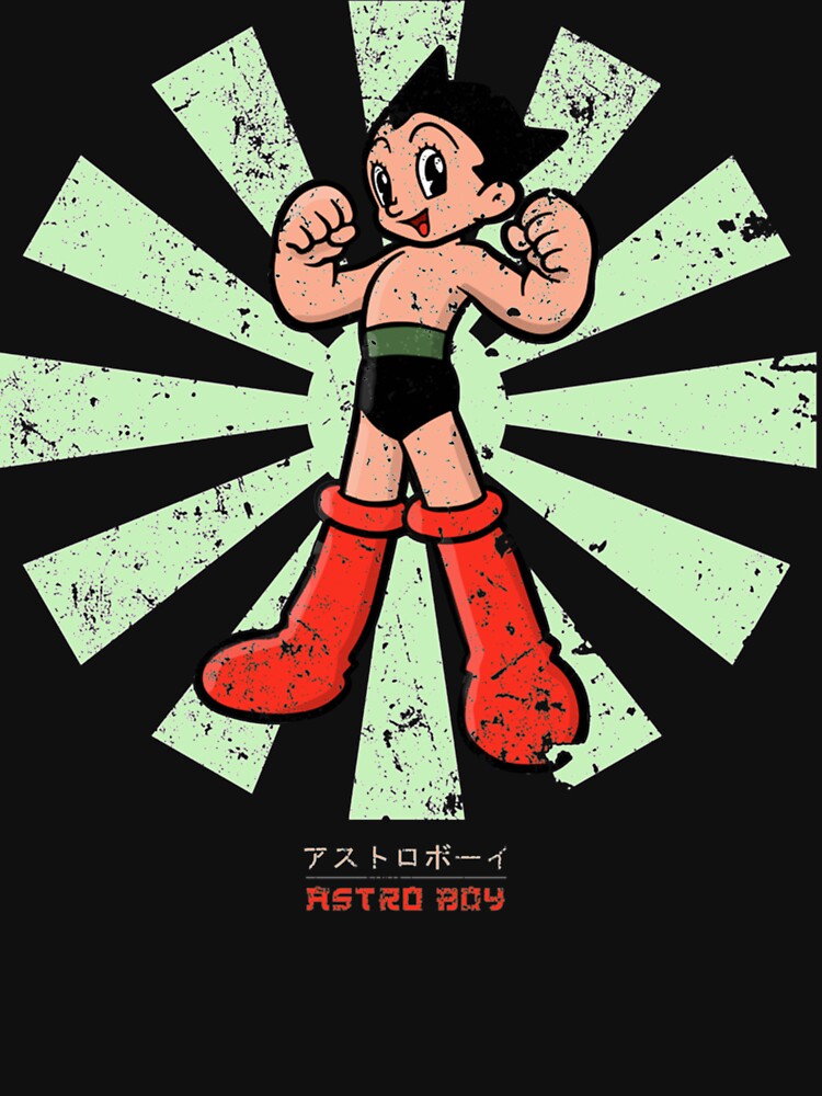 Astro Boy Retro Japanese Essential Essential T-Shirt for Sale by  QuintonT965