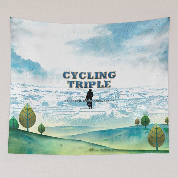 Item preview, Cycling Triple designed and sold by teepossible.