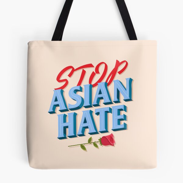 Item preview, Stop Asian Hate Stop hate crimes against Asians  designed and sold by Giovanni's  Brown Quotes.