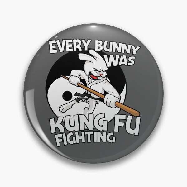 Item preview, Funny Every Bunny Was Kung Fu Fighting designed and sold by SLAG-Creative.