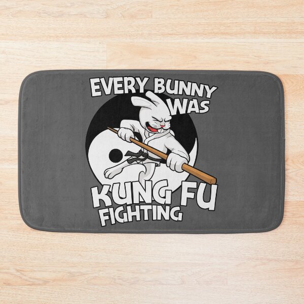 Item preview, Funny Every Bunny Was Kung Fu Fighting designed and sold by SLAG-Creative.