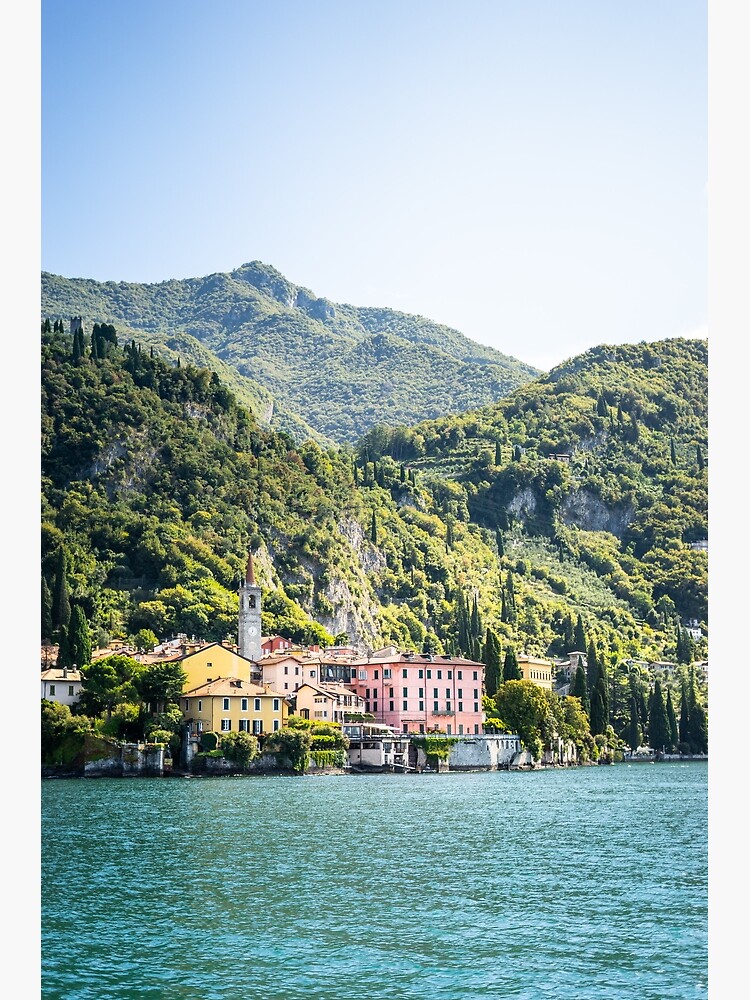 Discover Lake Como, Italy Premium Matte Vertical Poster