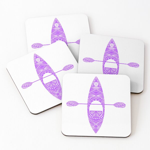 Item preview, Colorful KAYAK--Purple and white designed and sold by conklinephotos.