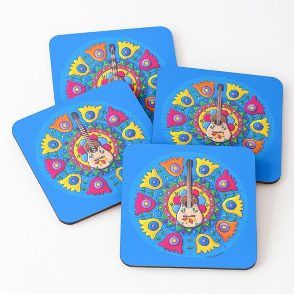 Item preview, Cuatro - colorful  musical instrument designed and sold by orichalbaud.