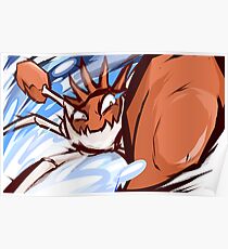Kingler | Crabhammer Poster