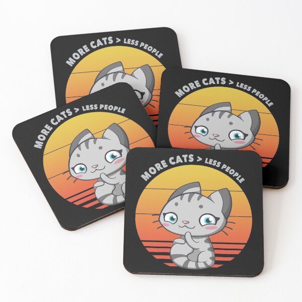 Item preview, Cats Over People | Cat love designed and sold by Petra Becker.