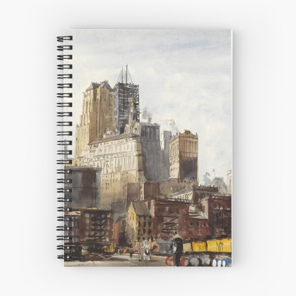 Item preview, Downtown - Reginald Marsh - 1929 designed and sold by CJET.