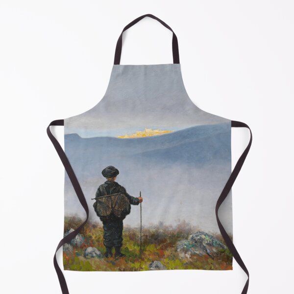 Item preview, Far, far away Soria Moria Palace shimmered like Gold - Theodor Kittelsen - designed and sold by brushandframes.