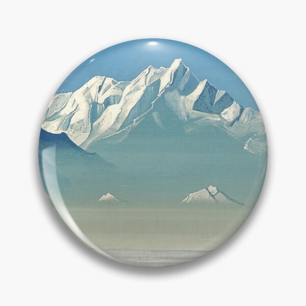 Item preview, “Mount of Five Treasures” by Nicholas Roerich designed and sold by PatricianneK.