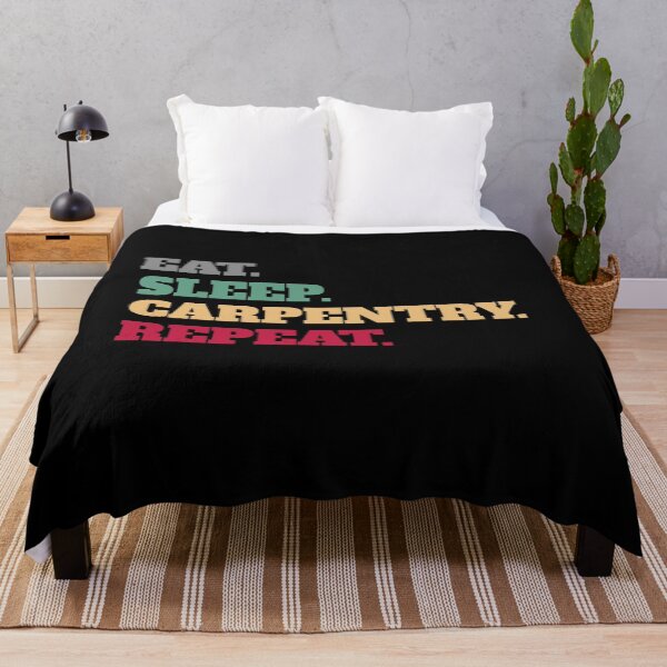 Item preview, Eat Sleep Carpenter Carpentry Repeat designed and sold by Salvadax.