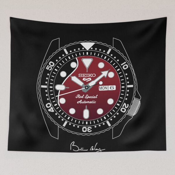 Item preview, Seiko 5 Brian May Red Special designed and sold by Exp-collection.
