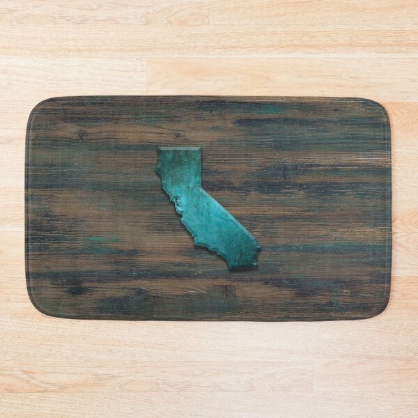 Item preview, California State Shape Teal designed and sold by Jared Davies.
