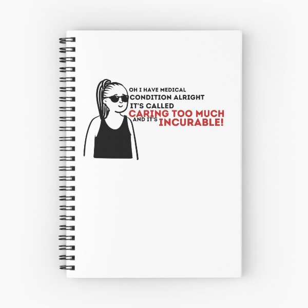 Item preview, Caring Too Much - Best Saying Quotes  designed and sold by PIXEcompany.