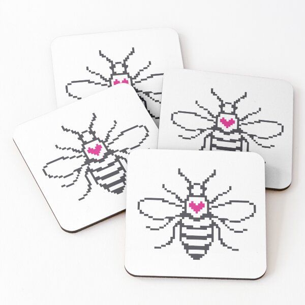 Item preview, Love Manchester Digital Worker Bee Retro designed and sold by Butter Creative.
