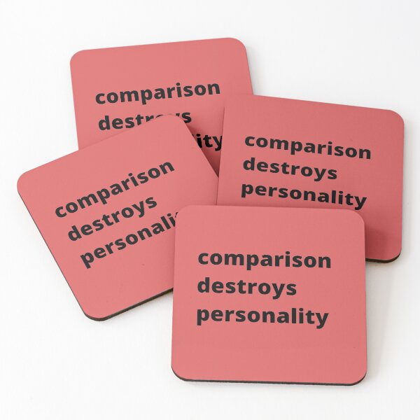 Item preview, Comparison Destroys Personality designed and sold by Vimbuy.