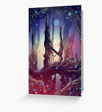 Crystal Caves Greeting Card