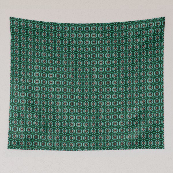 Item preview, Ornamental seamless pattern w/ Ringlet 'Eyes' - Design: VDX-Emerald City by The Raumier designed and sold by N-W-T-S-I-O.