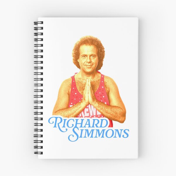 Aperçu de l'œuvre Richard Simmons)) ((Conception d'icône de remise en forme rétro créée et vendue par acquiesce13.