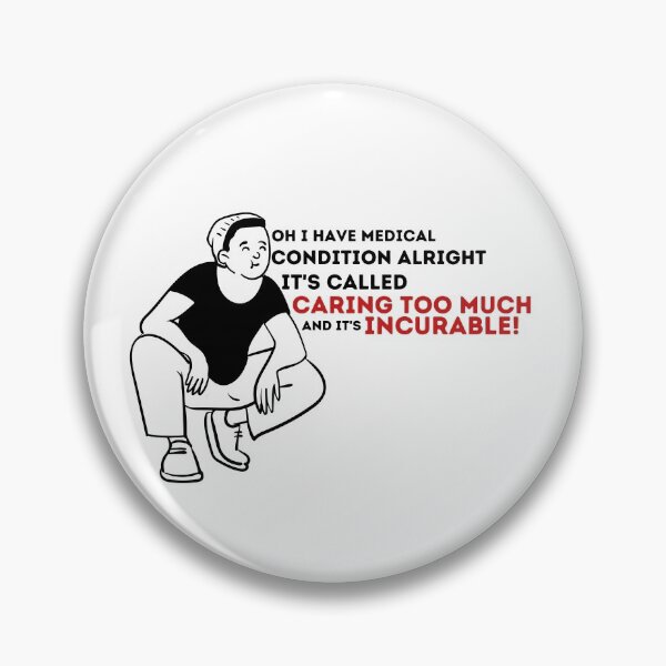 Item preview, Caring Too Much - Best Saying Quotes  designed and sold by PIXEcompany.