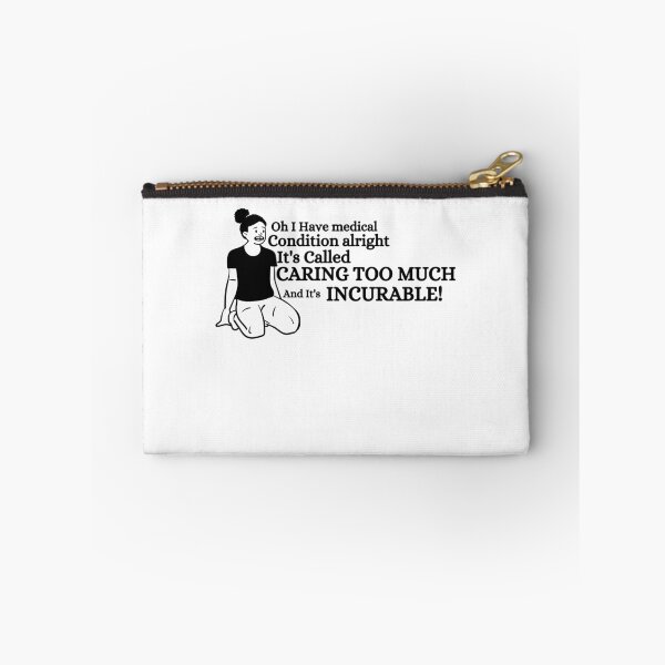 Item preview, Caring Too Much - Best Saying Quotes  designed and sold by PIXEcompany.