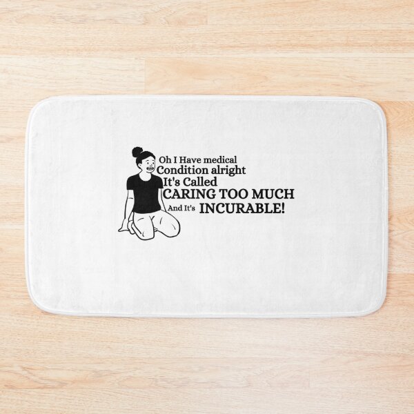 Item preview, Caring Too Much - Best Saying Quotes  designed and sold by PIXEcompany.