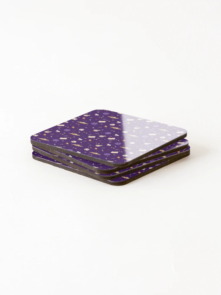 Thumbnail 4 of 5, Coasters (Set of 4), Rogue Pattern designed and sold by MagicCatSmudge.